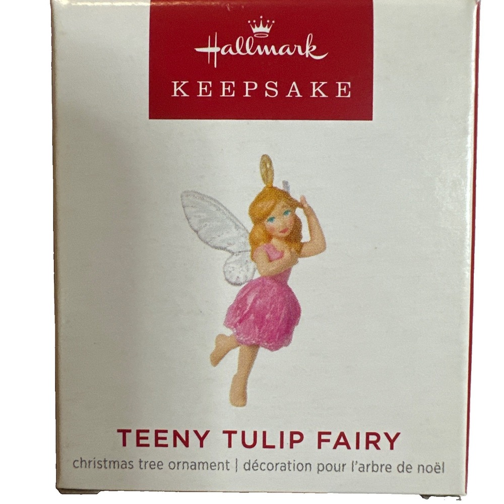 2022 Hallmark Teeny Tulip Fairy Keepsake Ornament Miniature 1" New